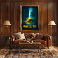 Yellowstone A Phenomenon of Light Poster