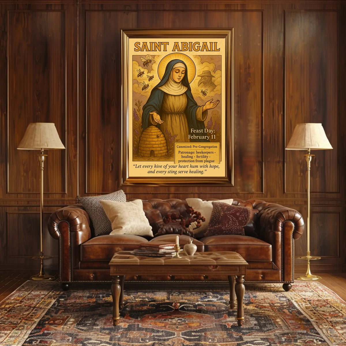 Saint Abigail Poster