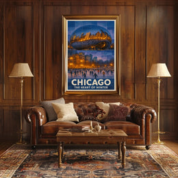 Chicago The Heart Of Winter Poster
