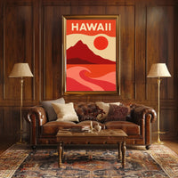 Hawaii Vibrant Landscapes Poster