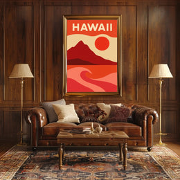 Hawaii Vibrant Landscapes Poster