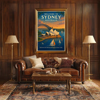 Welcome to Sydney, Australia Poster