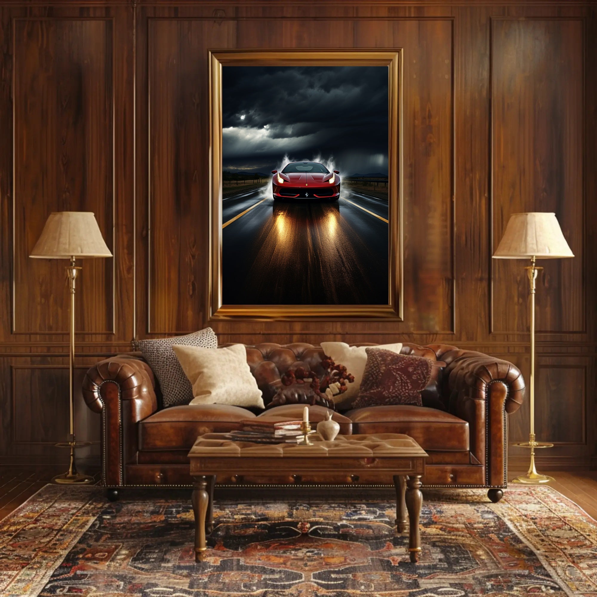 Speed And Storm Poster