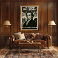 James Monroe 5Th President Poster
