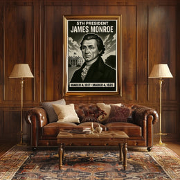 James Monroe 5Th President Poster