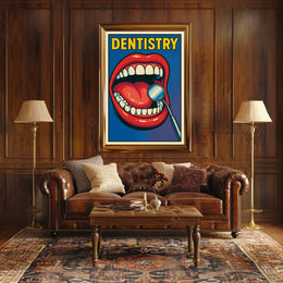 Vibrant Dentistry Promotion Poster