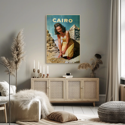 Cairo Vintage Poster