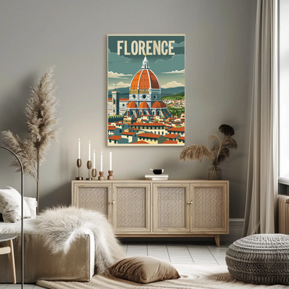 Florence: Duomo Cathedral Poster