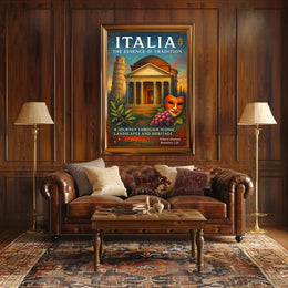 Italia The Essence of Tradition Poster
