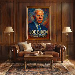 Joe Biden Presidential Term Poster