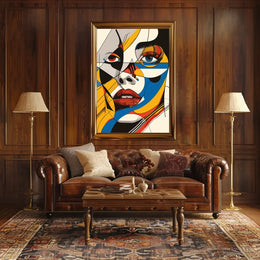Vintage Urban Landscape Art Poster