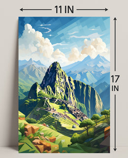 Majestic Machu Picchu Poster