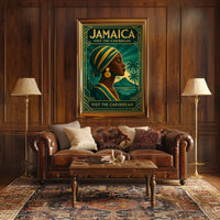 Visit Jamaica The Caribbean Awaits Poster
