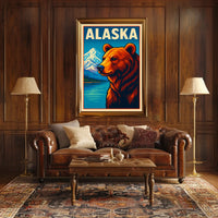 Alaska Wilderness Poster
