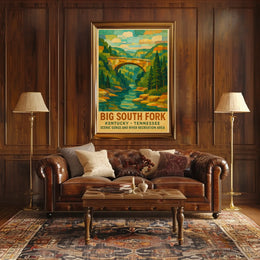 Big South Fork Scenic Area Poster