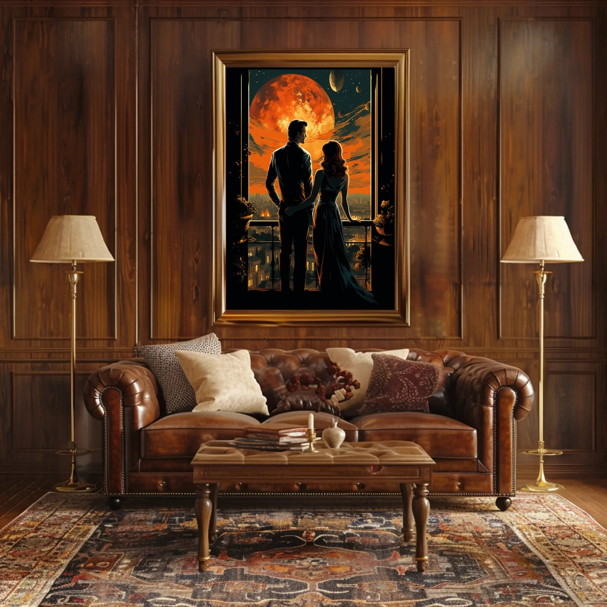 Celestial Evening Poster