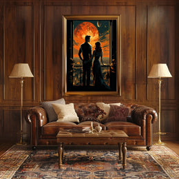 Celestial Evening Poster