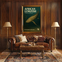 African Lungfish An Ancient Survivor Poster
