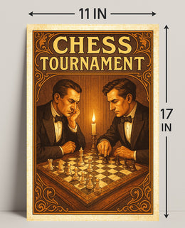 Chess Tournament Poster PosterGoat