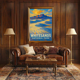 White Sands National Park Poster