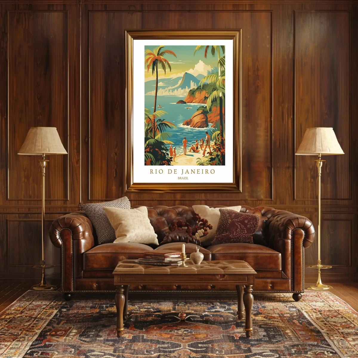 Rio De Janeiro A Tropical Escape Poster