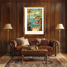 Rio De Janeiro A Tropical Escape Poster