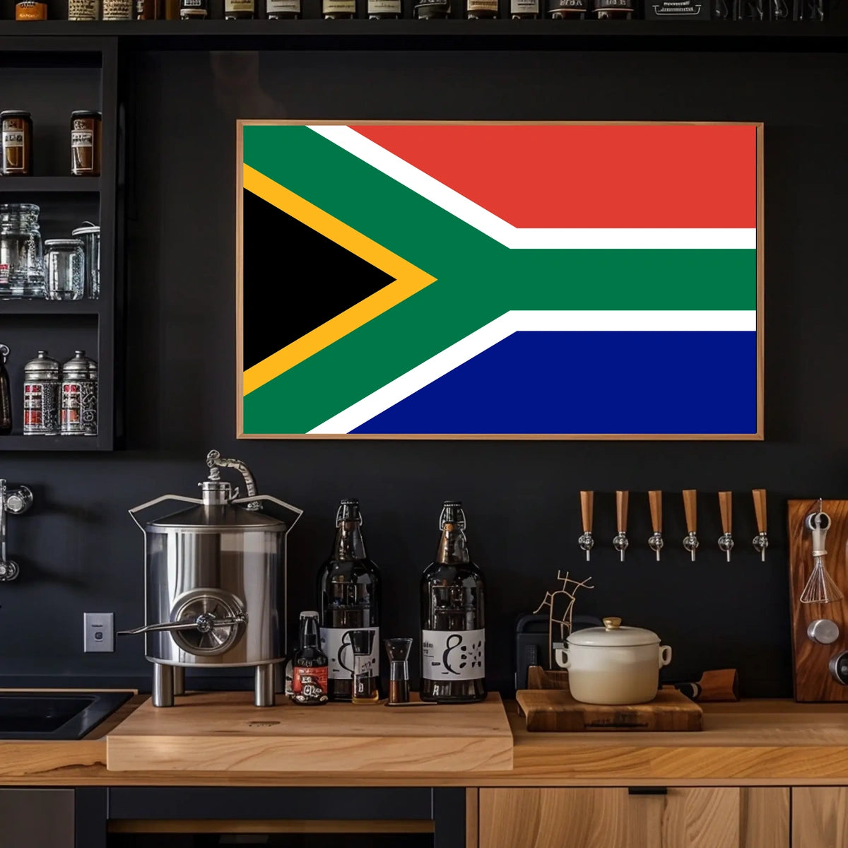 South Africa Flag Poster