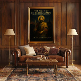 Night Of St Bartholomew Vintage Poster Print
