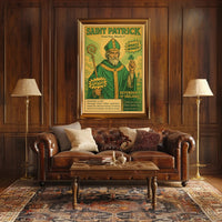 Saint Patrick – Defender of Ireland Poster PosterGoat