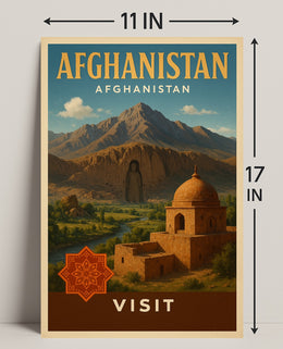 Visit Afghanistan Poster PosterGoat