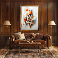 Abstract Geometric Composition Abstract Poster PosterGoat