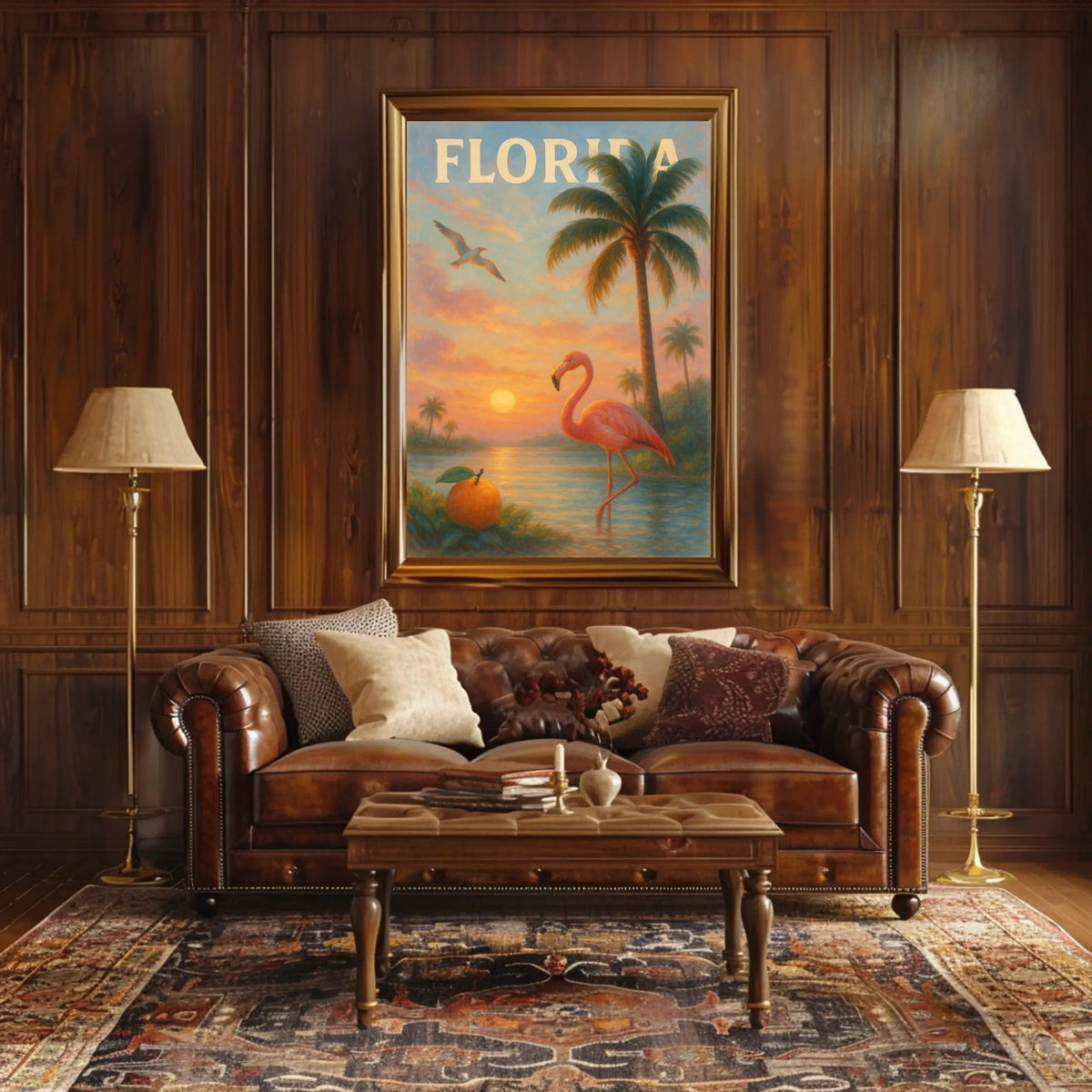 Florida Sunset Poster