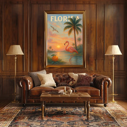 Florida Sunset Poster