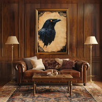 The Enigmatic Raven Poster