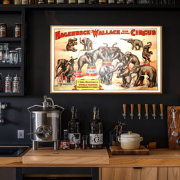 Hagenbeck-Wallace Wild Animal Circus Poster