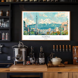 Tokyo Skyline Poster