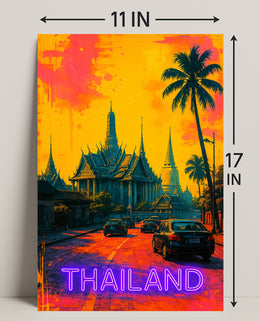 Vibrant Thailand Poster PosterGoat