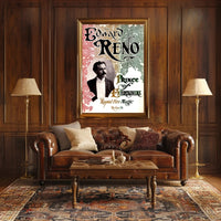 Edward Reno Vintage Magic Performance Cultural Poster