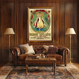 Madame Sans-Gêne Historical Theatre Art Poster