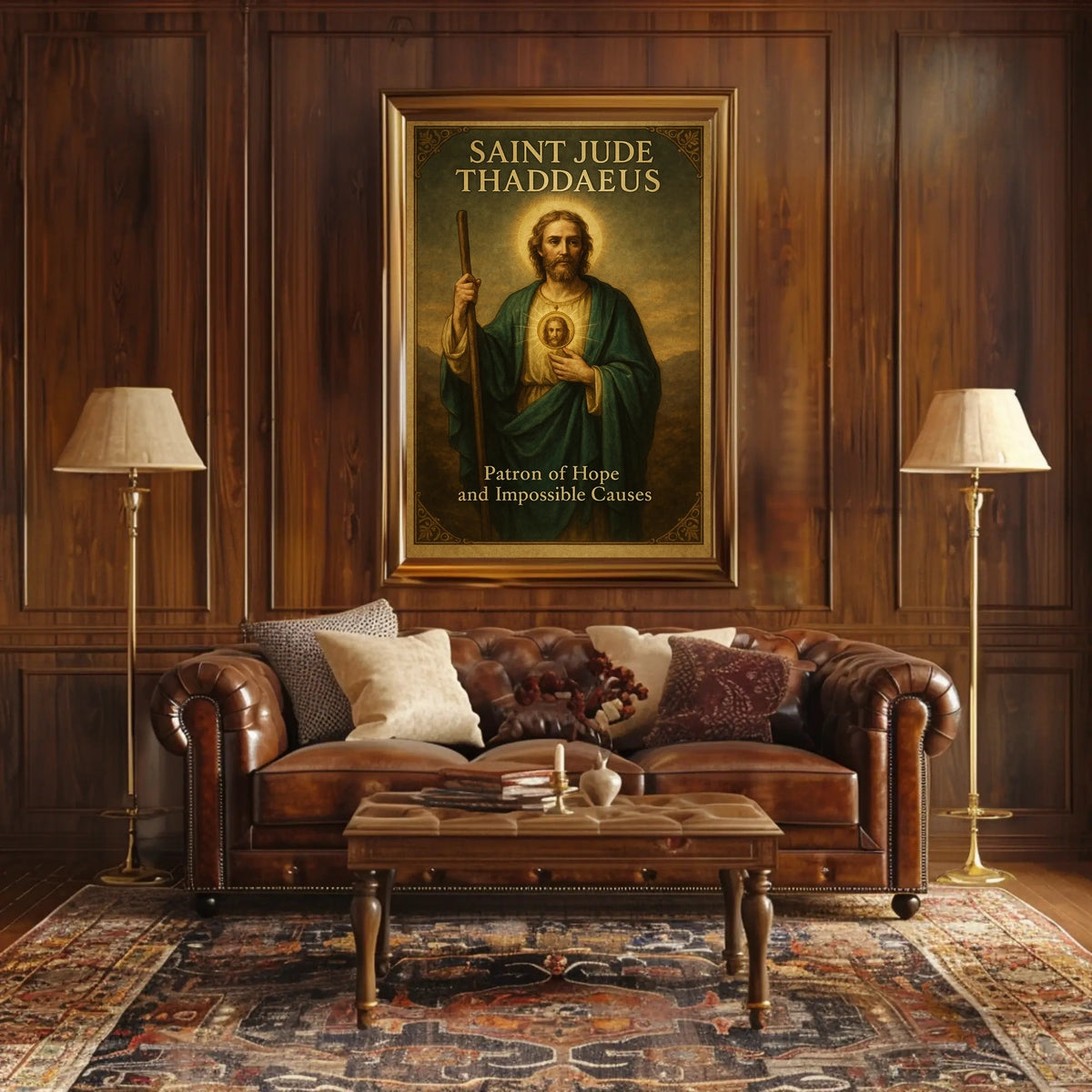 Saint Jude Thaddaeus Patron of Hope Poster