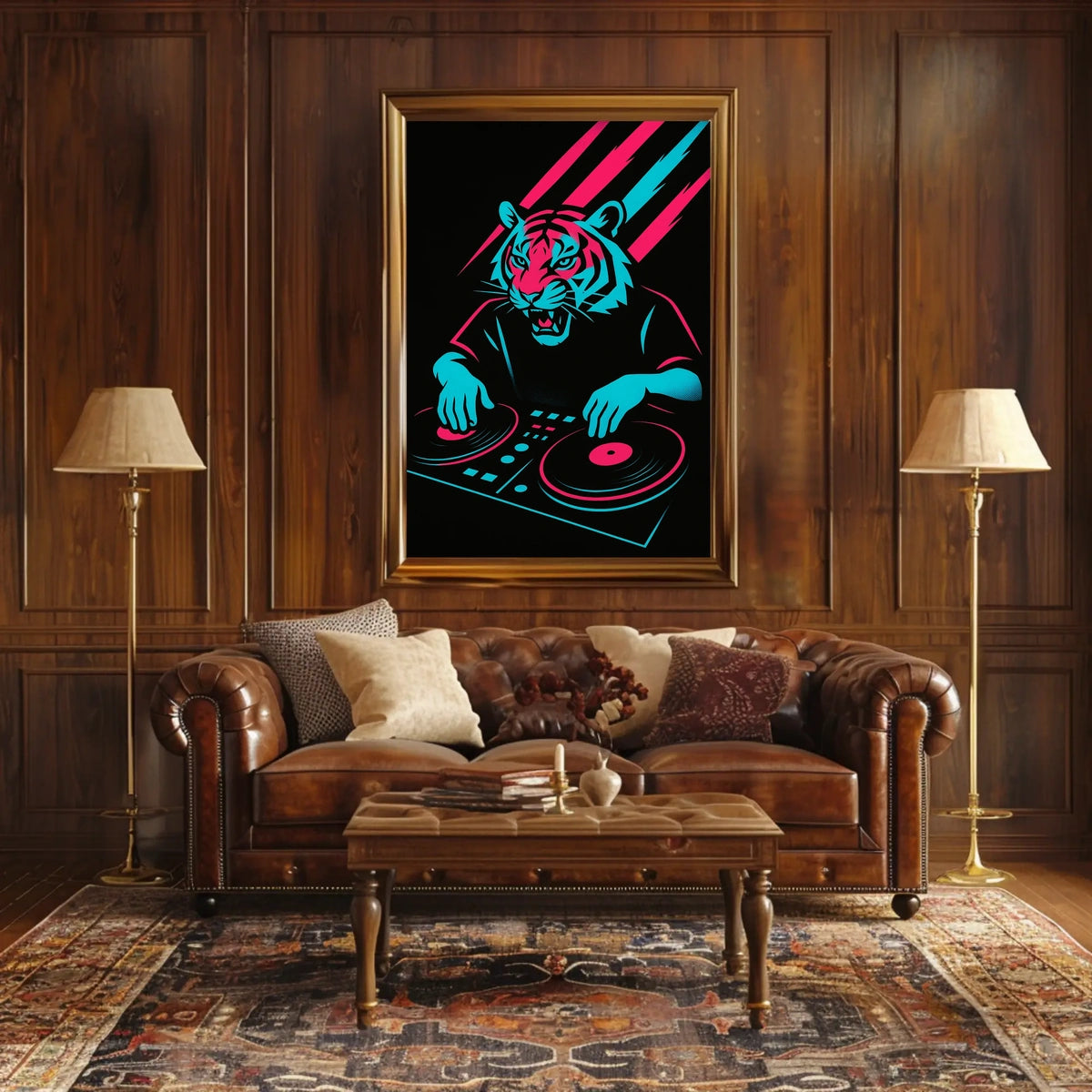 Dj Tiger Vibes Poster