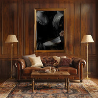 Vintage Chiaroscuro Dual Portrait: Cultural or Heritage Poster PosterGoat