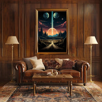 Cosmic Landscape Poster