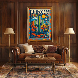 Arizona Desert Vibes Poster