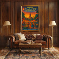 Explore Thailands Timeless Wonders Poster