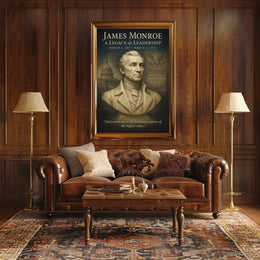 James Monroe A Legacy Of Leadership Poster