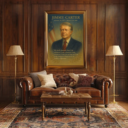 Jimmy Carter Presidential Tribute Poster