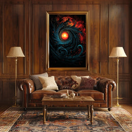 Cosmic Creation Abstract Art Space or Astronomy Poster