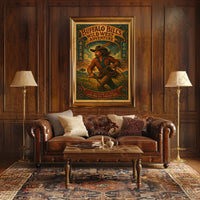 Buffalo Bill's Wild West Adventure Cultural Heritage Poster
