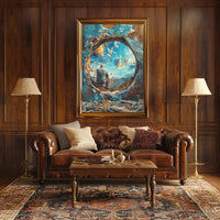 Through The Ruins Poster Art Print Decor PosterGoat